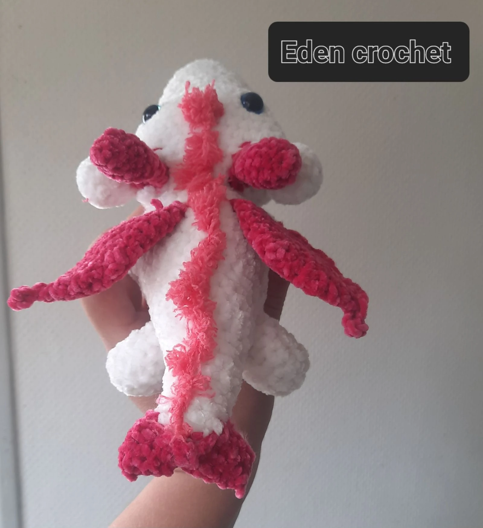 Celestial Dragon – Handmade Crochet Plush – One-of-a-Kind Piece – photo 4